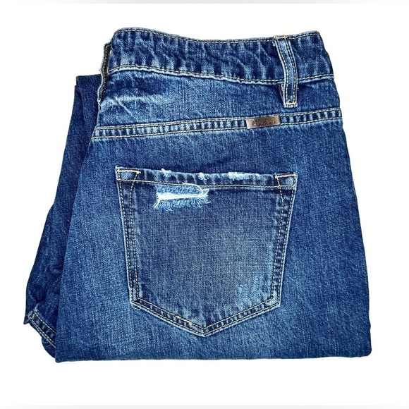 KANCAN Women’s Hi Rise Mom Jeans Ripped Distressed High Waisted Size- 9/28 - Picture 10 of 10